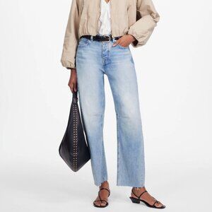 Madewell Darted Barrel Leg Jeans
